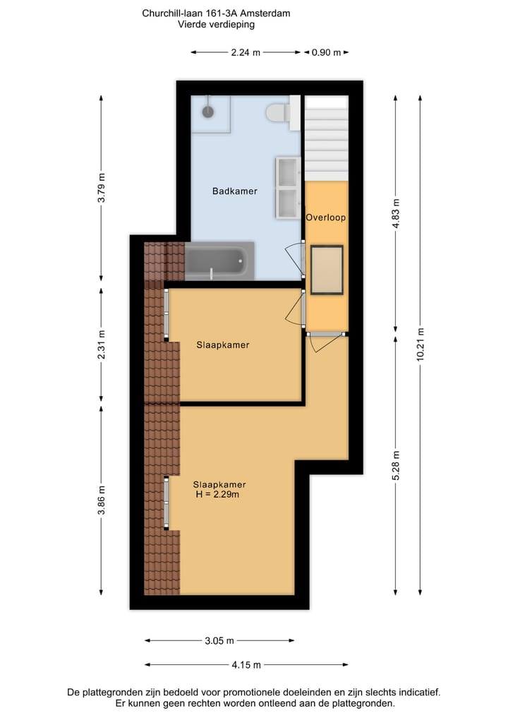 Foto 40 van Churchill-laan 161-3A