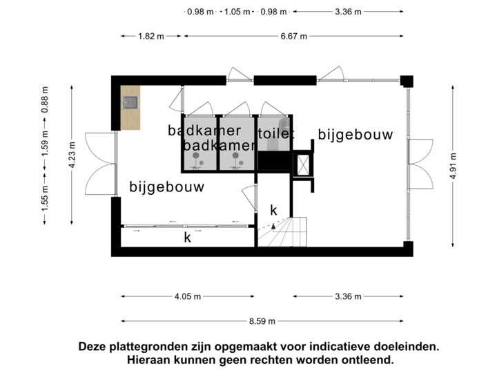 Bijgebouw  2  - Begane grond