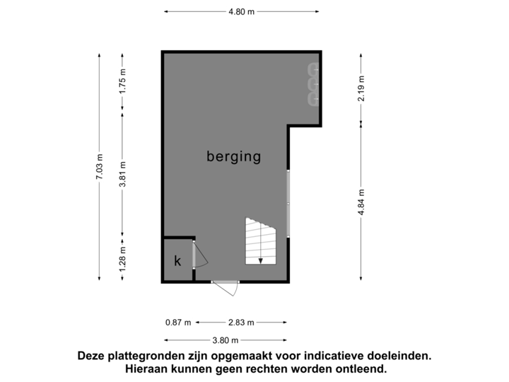 Berging  -  3  Begane grond