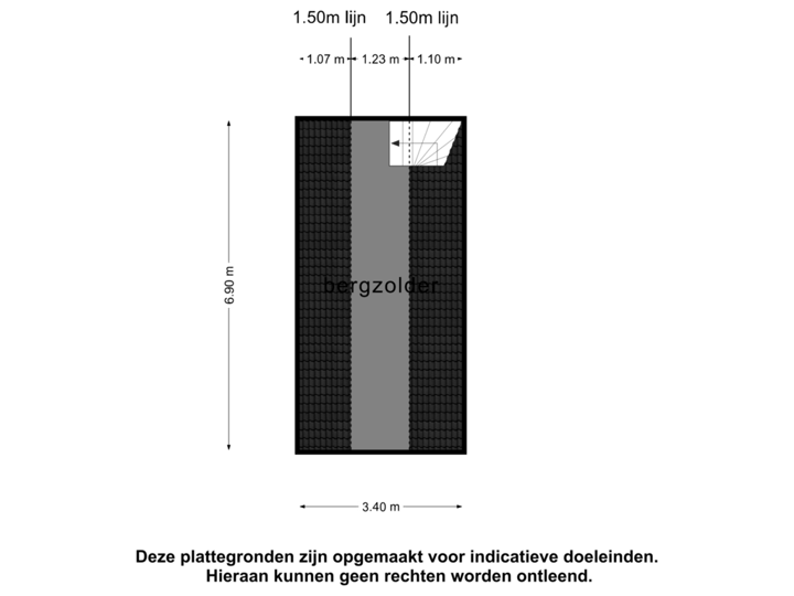 Berging -  4 1e verdieping
