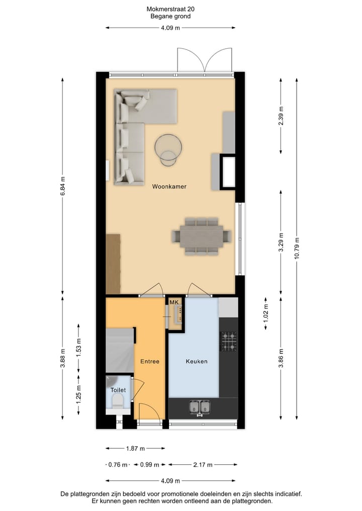 Foto 30 van Mokmerstraat 20