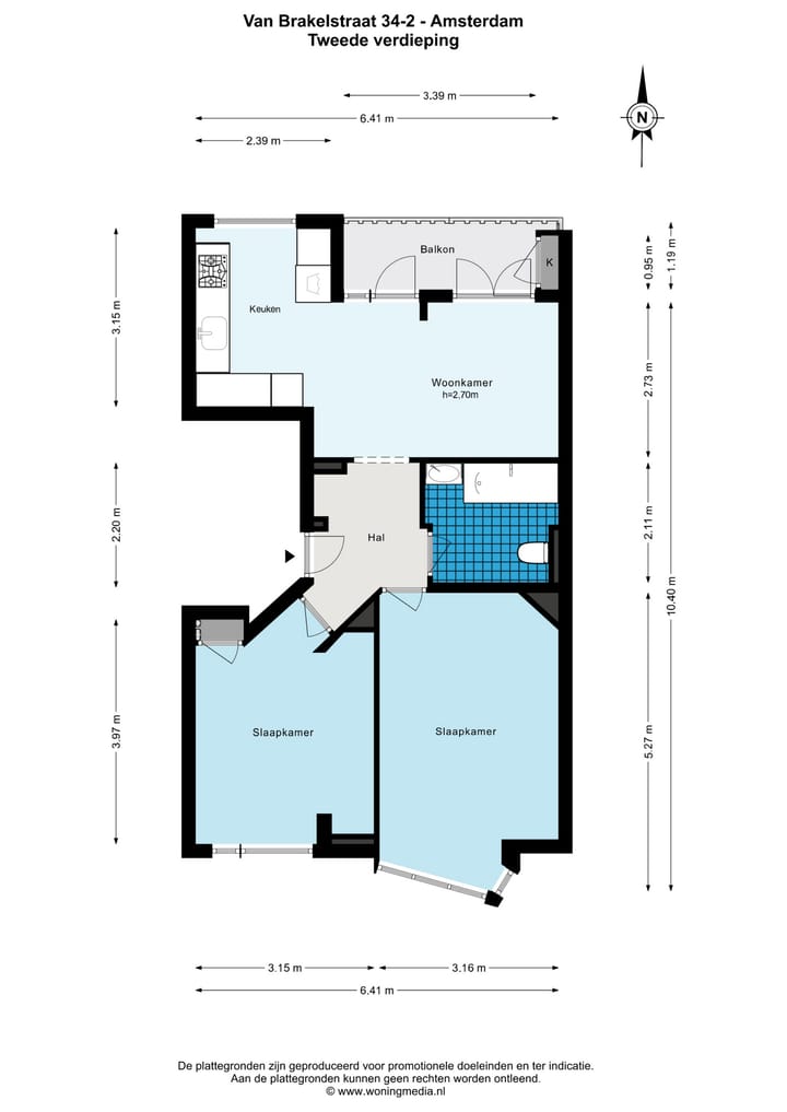 Foto 24 van Van Brakelstraat 34-2