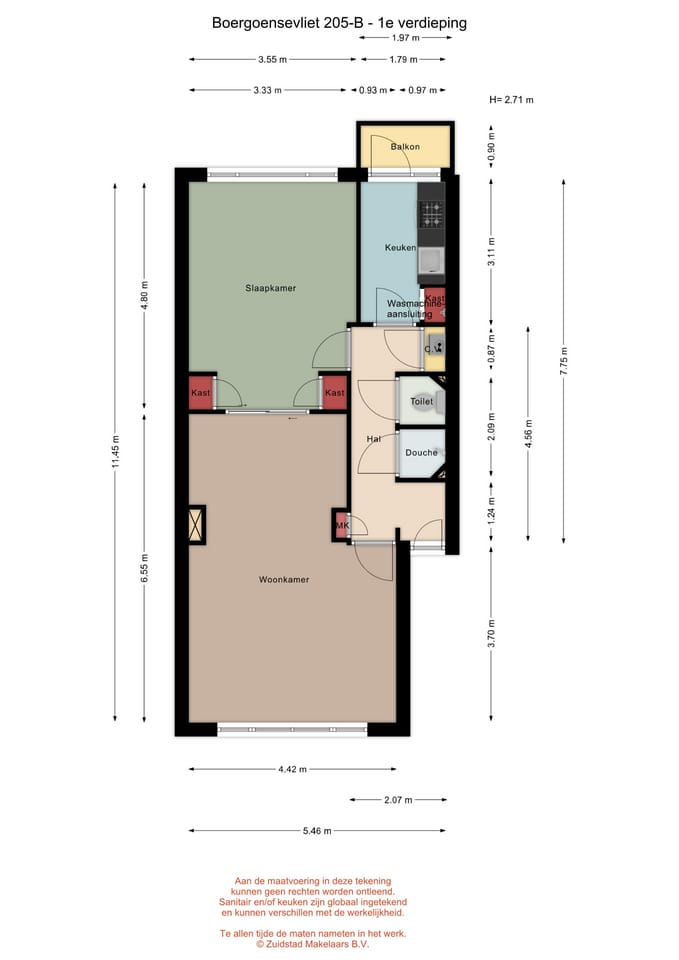 Foto 24 van Boergoensevliet 205-B