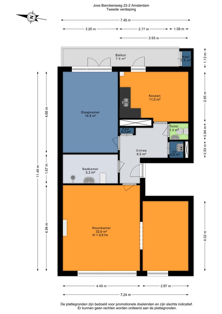 Foto 35 van Joos Banckersweg 22-2