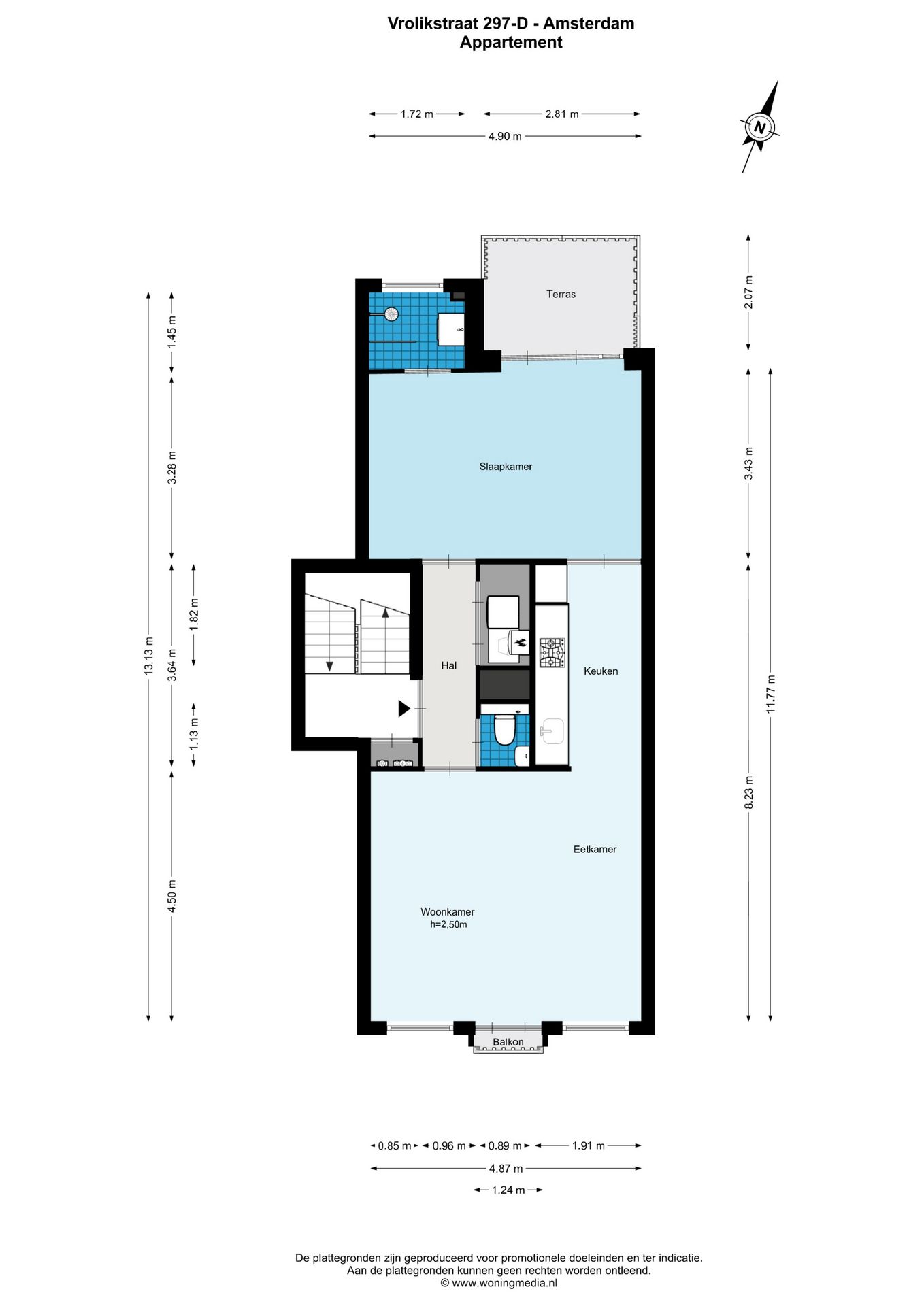 Foto 34 van Vrolikstraat 297-D