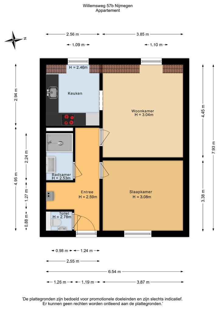 Foto 28 van Willemsweg 57-B