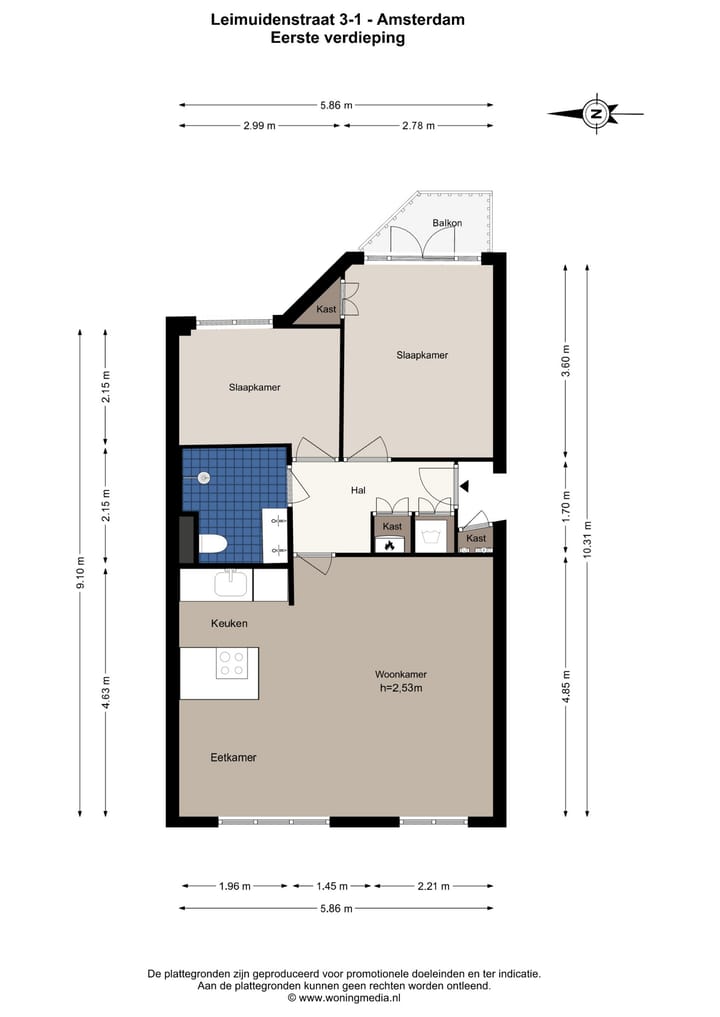 Foto 29 van Leimuidenstraat 3-1