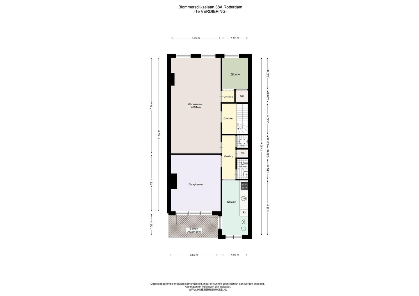 Foto 34 van Blommersdijkselaan 38-A