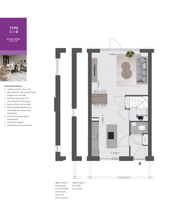 Foto 14 van HOEKWONINGEN | TYPE D (Bouwnr. 513)