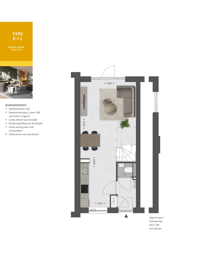 Photo 4 of HOEKWONINGEN | TYPE L (Bouwnr. 540)