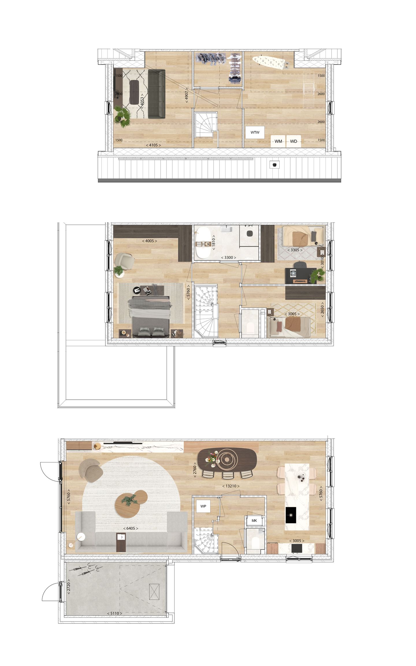 Photo 4 of Borg en Buiten 3A - Tweekapper Waterbies (Bouwnr. 1)