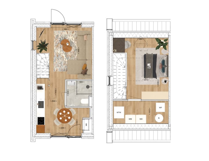 Foto 4 van Borg en Buiten 3A - Tussenwoning Mattenbies (Bouwnr. 28)