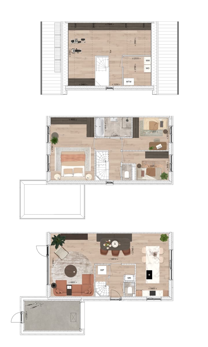 Photo 7 of Borg en Buiten 3A - Tweekapper Bosbies (Bouwnr. 2)