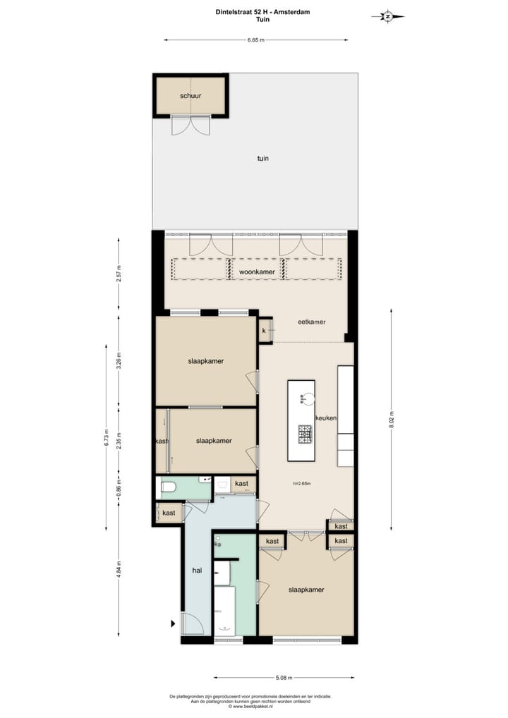Foto 40 van Dintelstraat 52-H