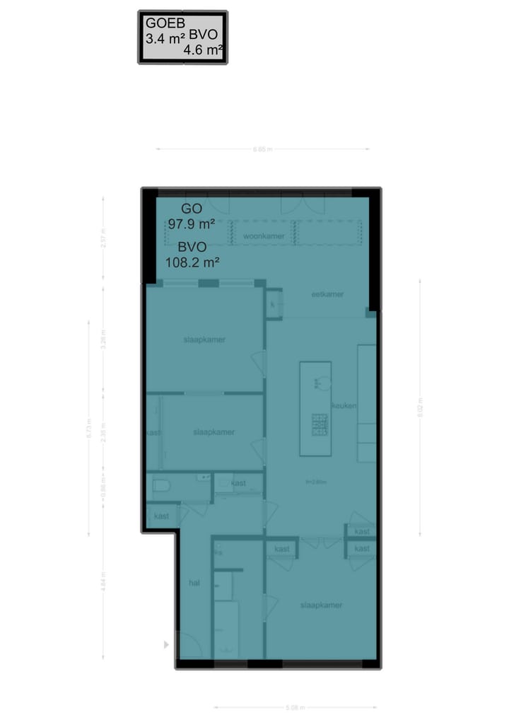 Foto 42 van Dintelstraat 52-H
