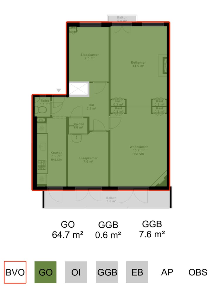 Foto 22 van Eerste Helmersstraat 317-2
