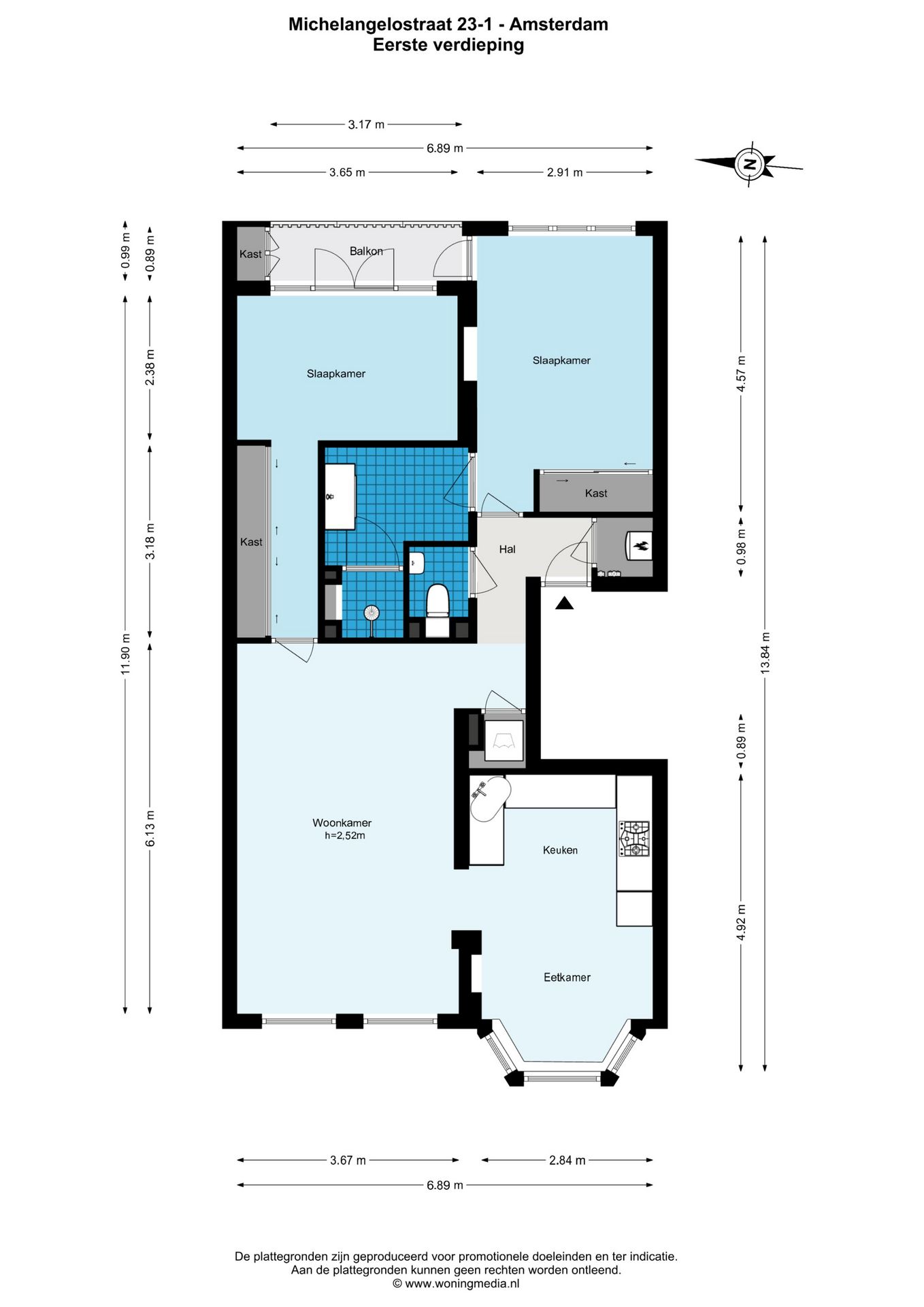 Foto 24 van Michelangelostraat 23-1