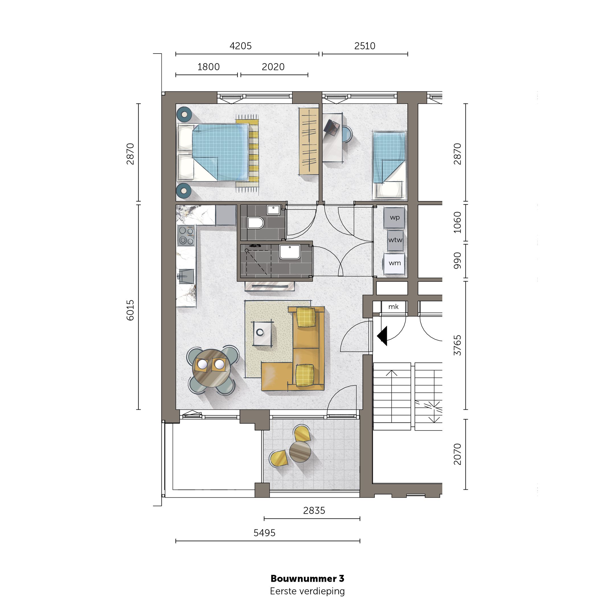 Photo 6 of Appartement (Bouwnr. 3)