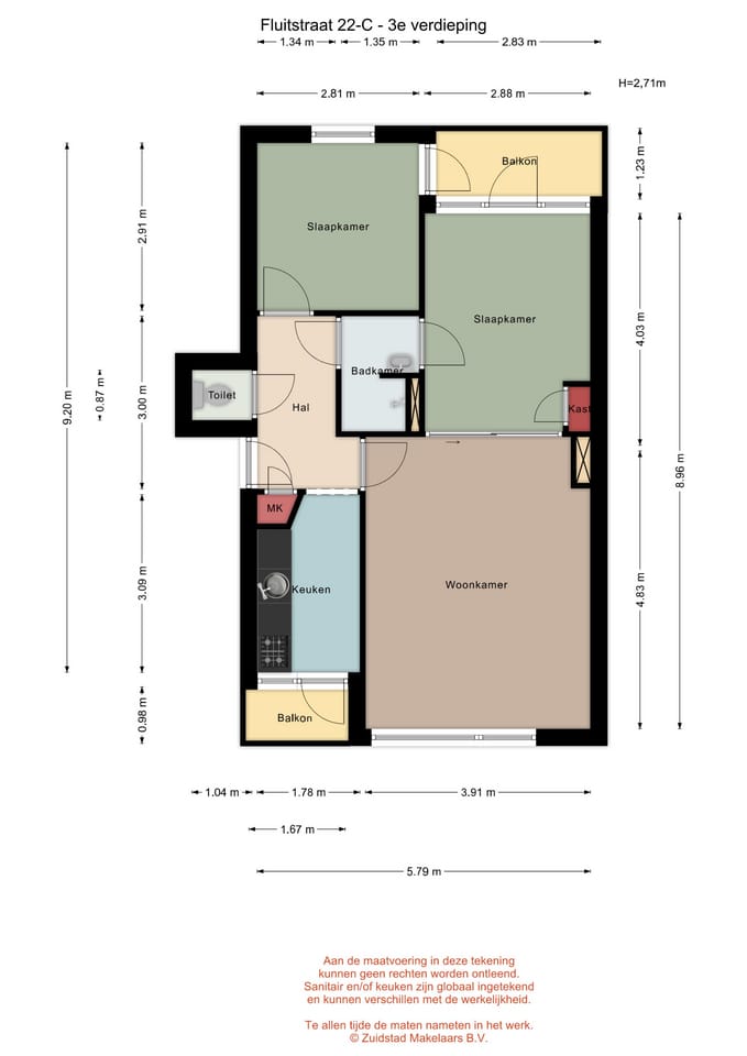 Foto 23 van Fluitstraat 22-C
