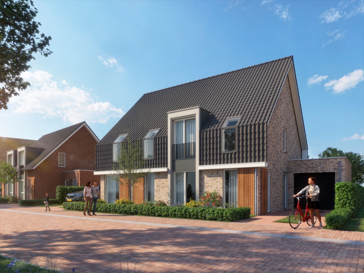 Foto 1 van De Waterbrink | 87 | Twee-onder-een-kap (Bouwnr. 87)