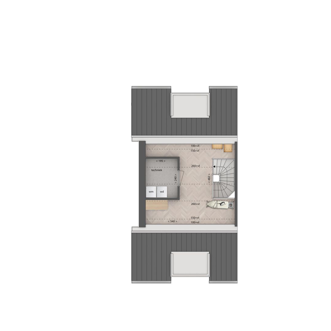 Foto 8 van De Waterbrink | 88 | Twee-onder-een-kap (Bouwnr. 88)