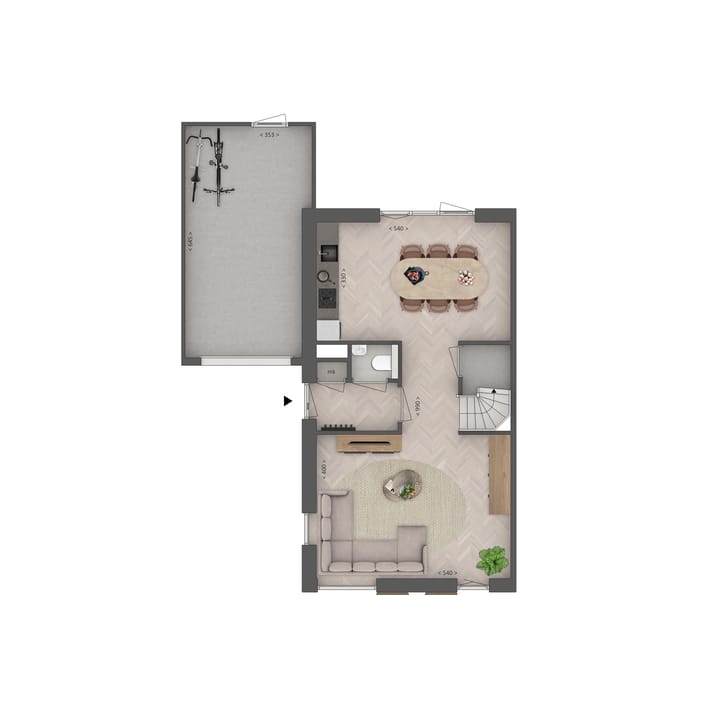 Foto 6 van De Waterbrink | 80 | Twee-onder-een-kap (Bouwnr. 80)