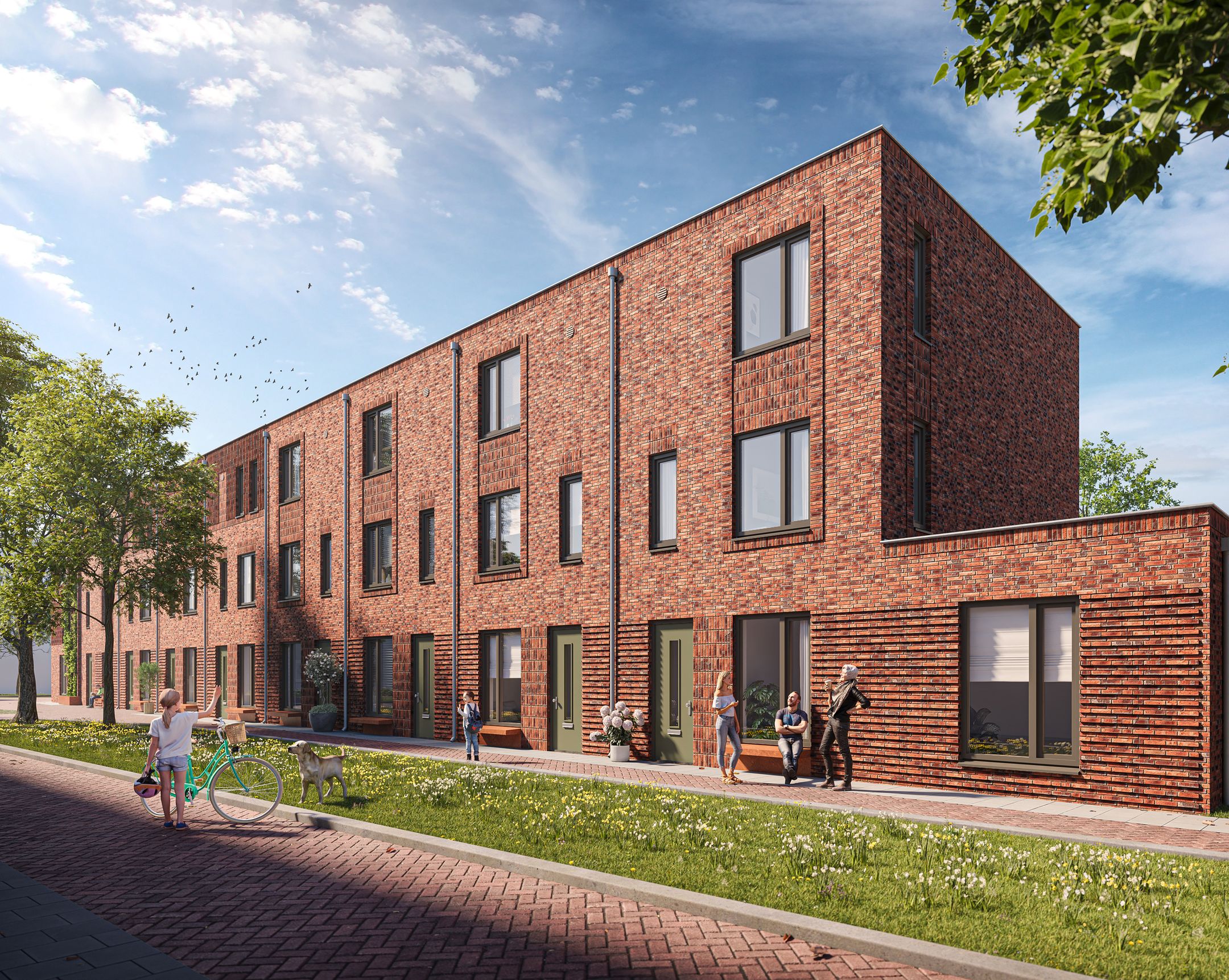 Foto 6 van 3-laags herenhuis (Bouwnr. 61)