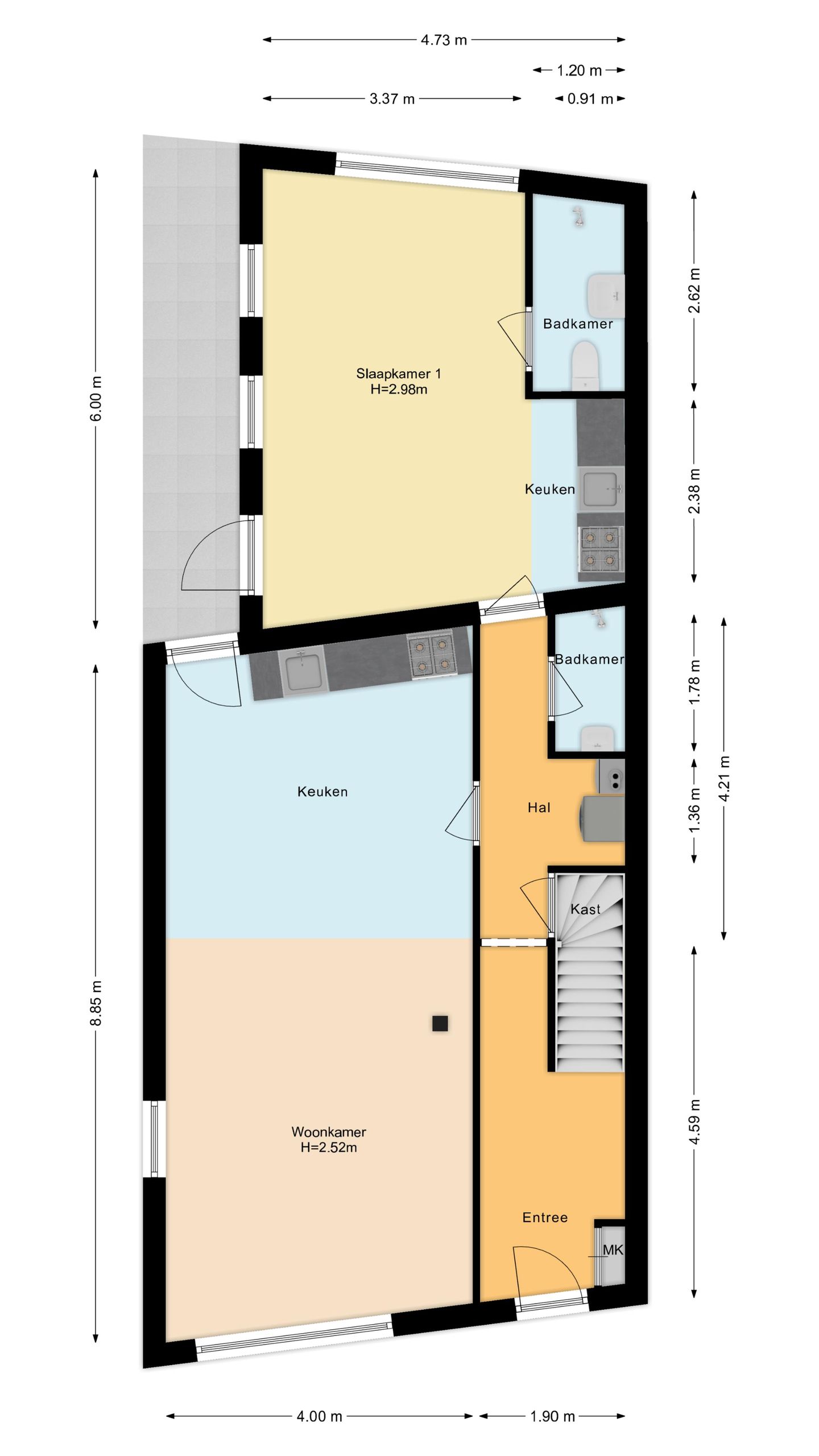 Foto 5 van Van Sasse van Ysseltstraat 4
