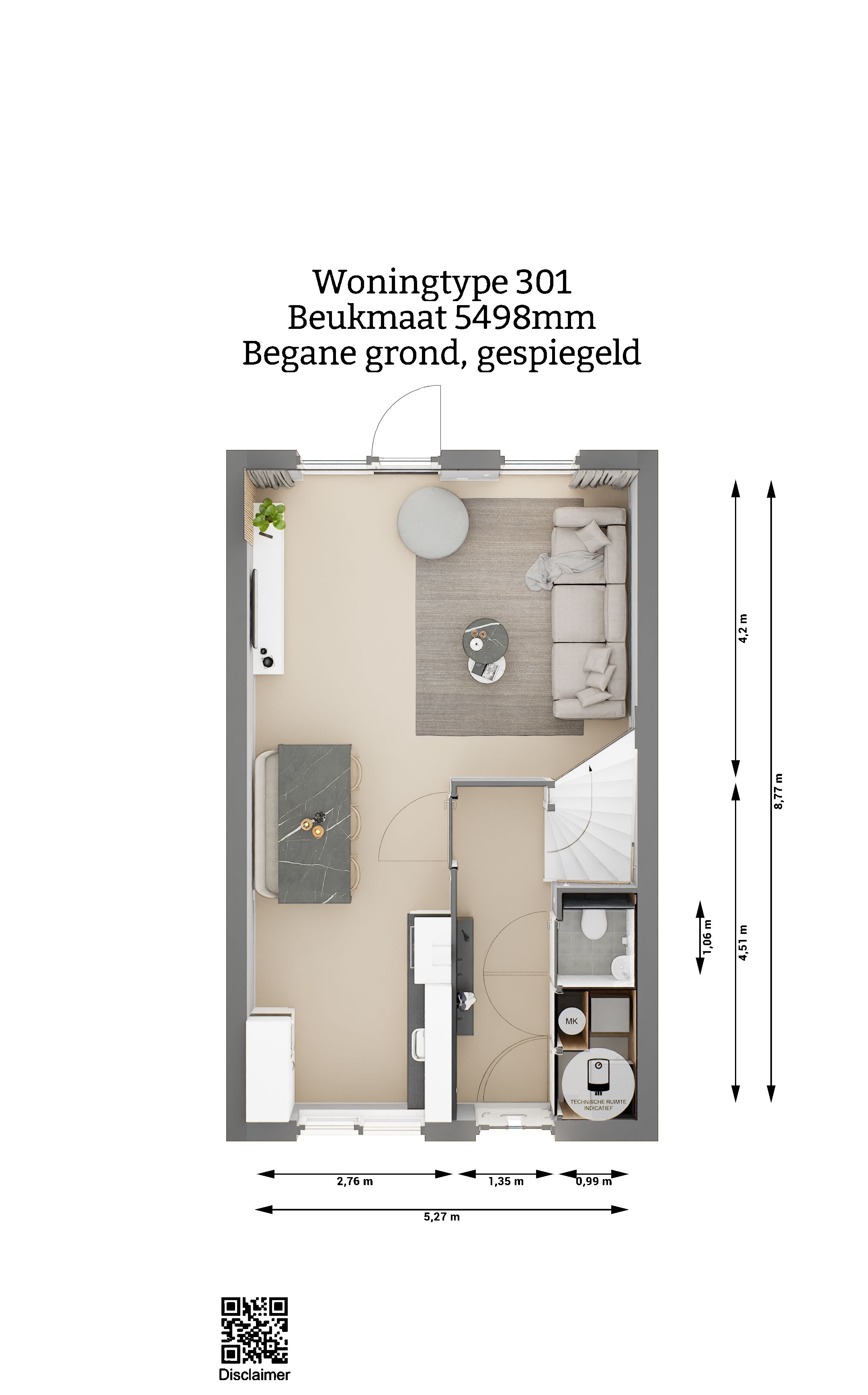 Foto 3 van Winterkoning L hoek (Bouwnr. 49)