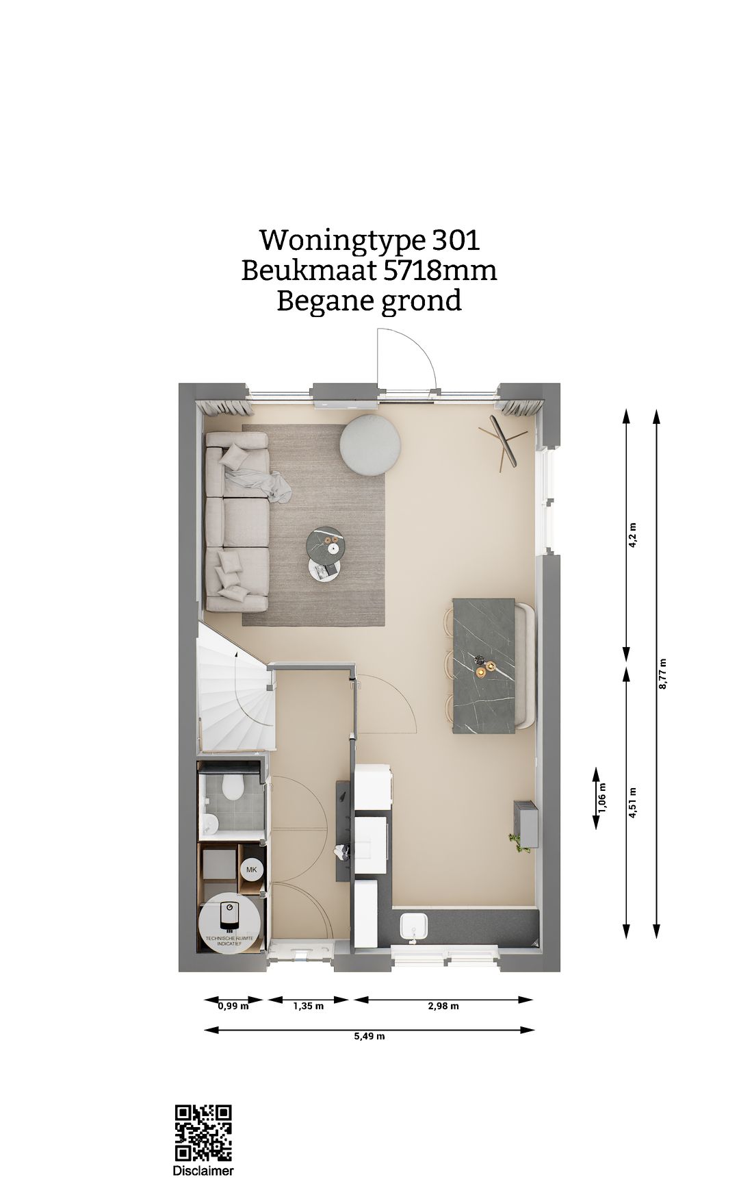 Photo 2 of Watersnip XL hoek (Bouwnr. 43)