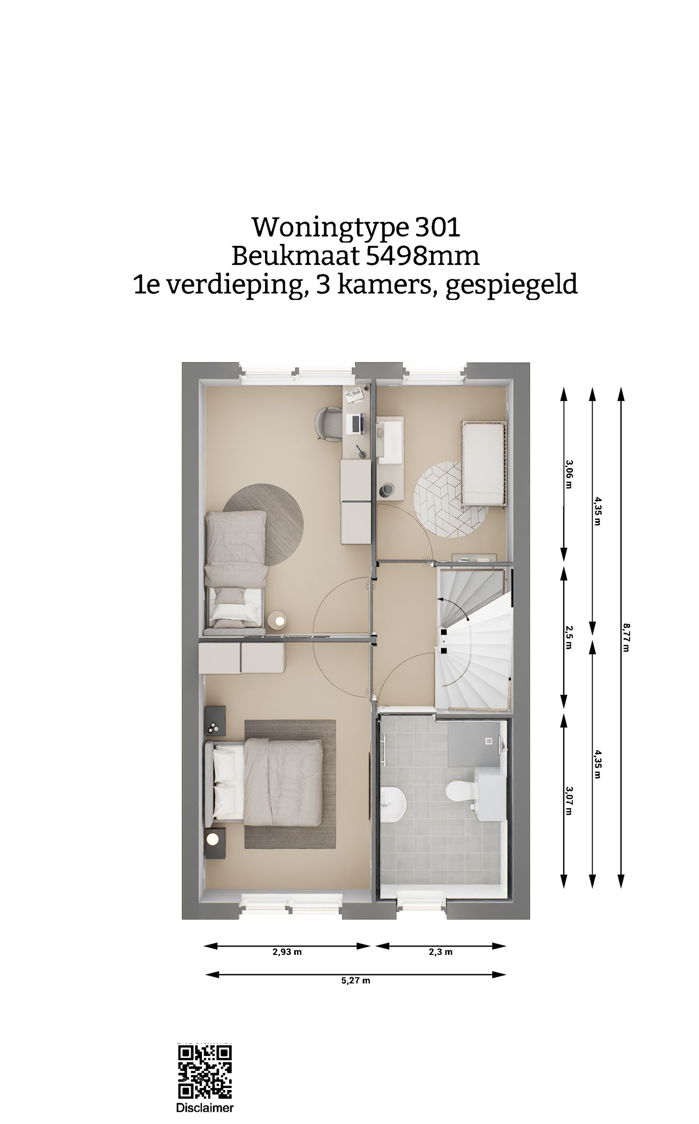 Photo 4 of Winterkoning L tussen (Bouwnr. 51)