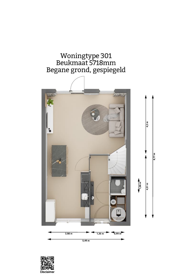 Foto 2 van Watersnip XL tussen (Bouwnr. 41)
