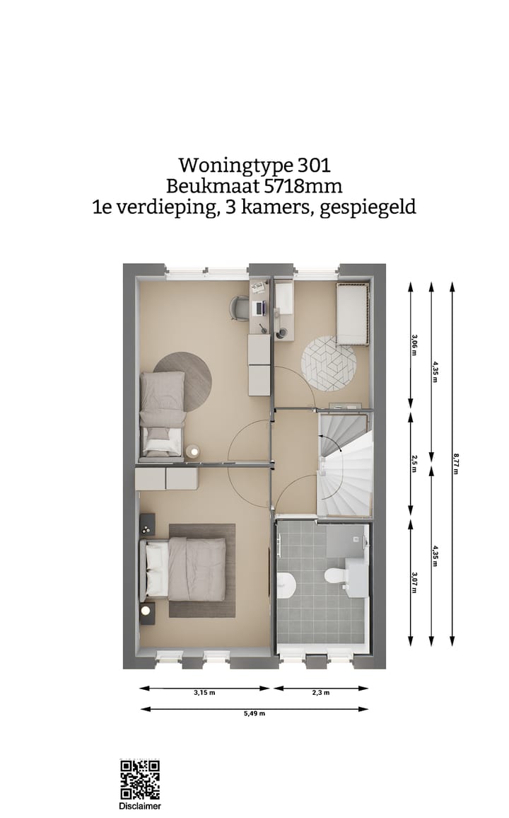 Foto 3 van Watersnip XL tussen (Bouwnr. 40)