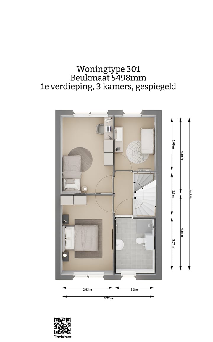Foto 3 van Winterkoning L tussen (Bouwnr. 53)