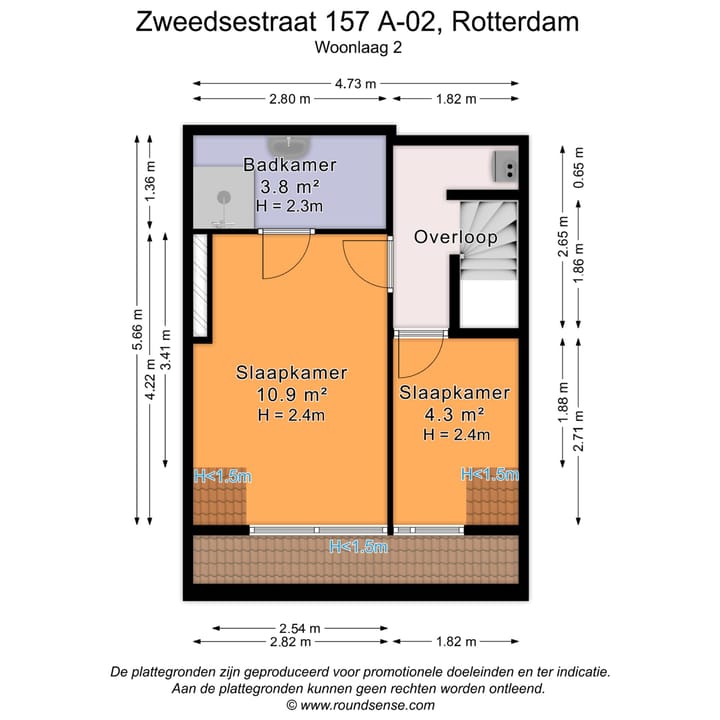 Foto 35 van Zweedsestraat 157-A02