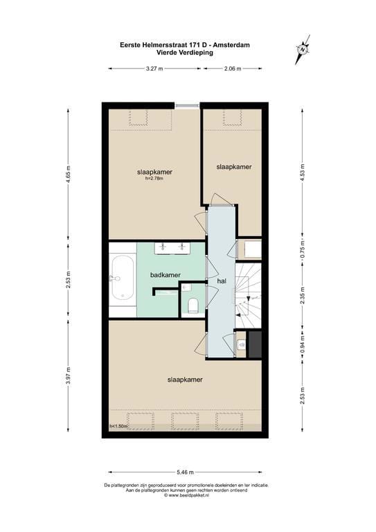 Foto 26 van Eerste Helmersstraat 171-D