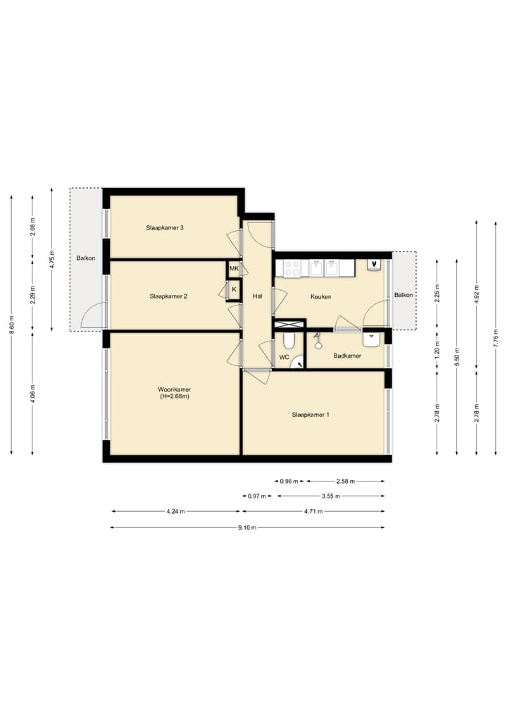 Foto 29 van Chopinstraat 17-C