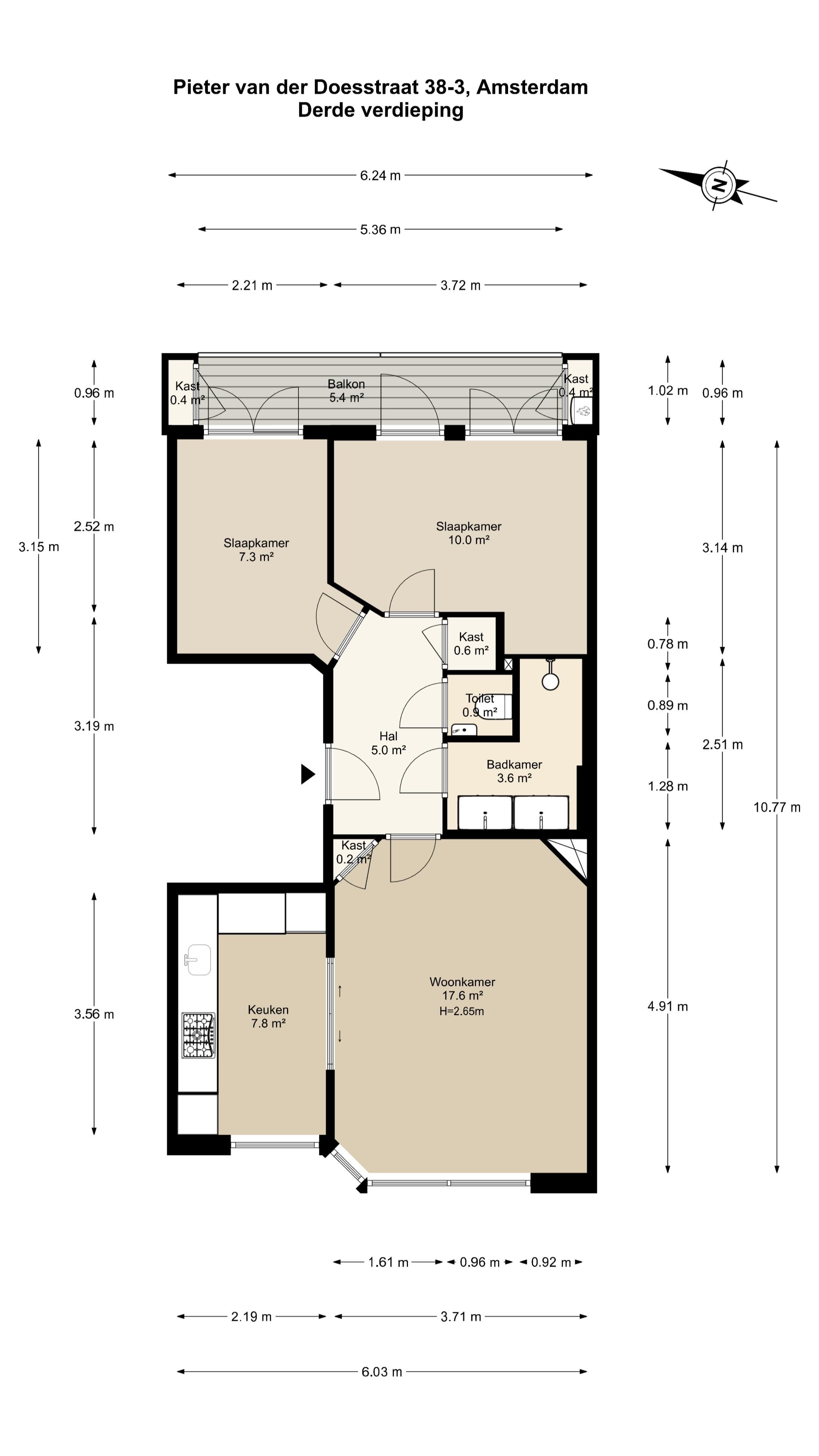 Foto 33 van Pieter van der Doesstraat 38-3