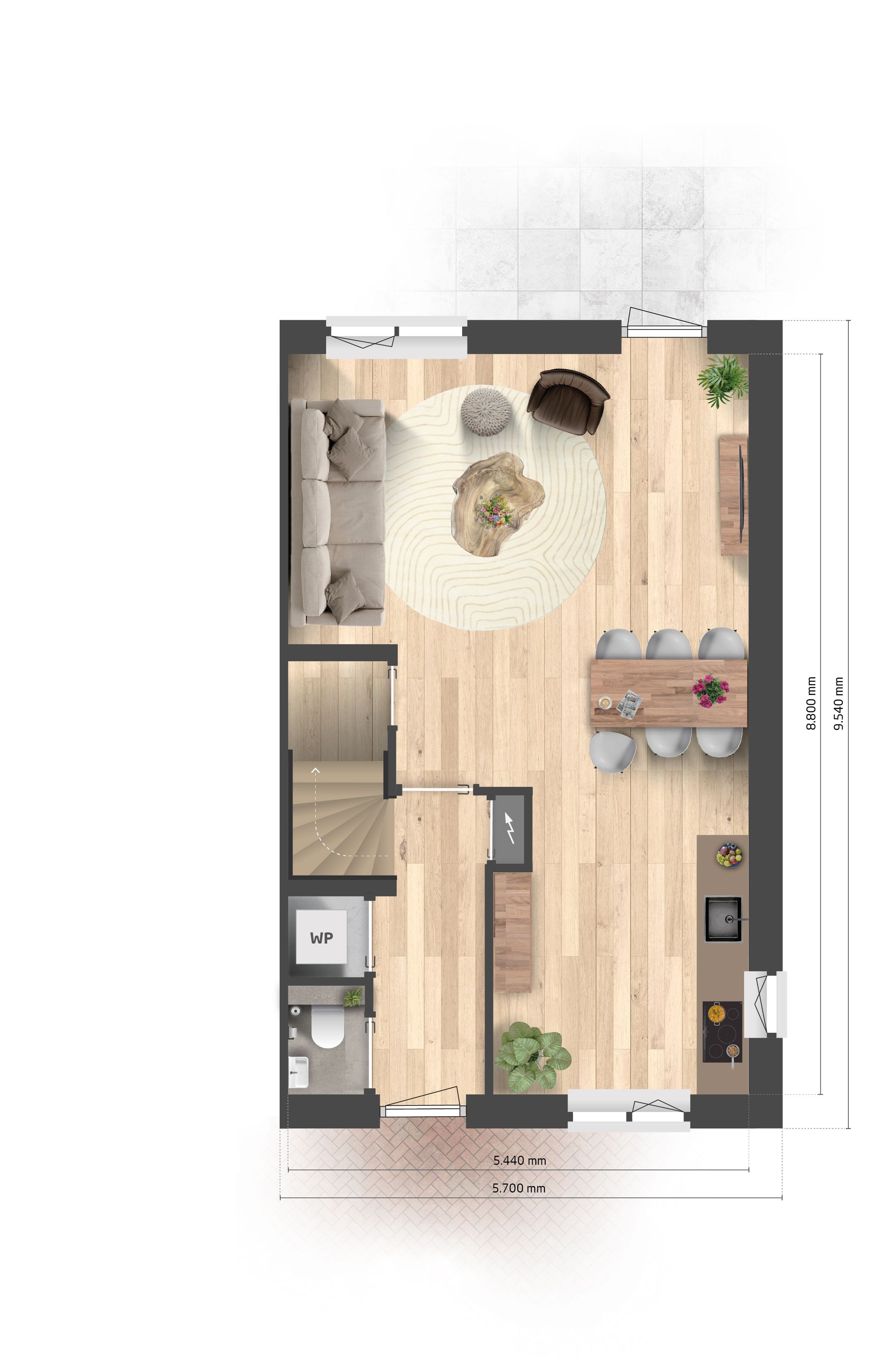 Foto 3 van De Maten fase 3 - Hofdames (Bouwnr. 3)