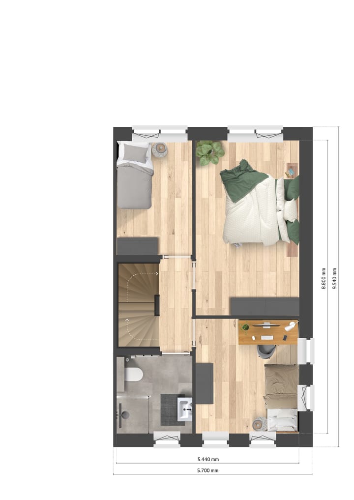 Foto 5 van De Maten fase 3 - Hofdames (Bouwnr. 2)