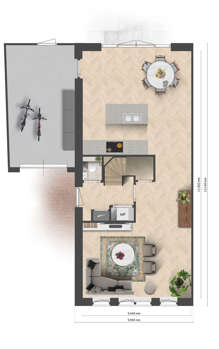 Foto 3 van De Maten fase 3 - Tweesprong (Bouwnr. 14)