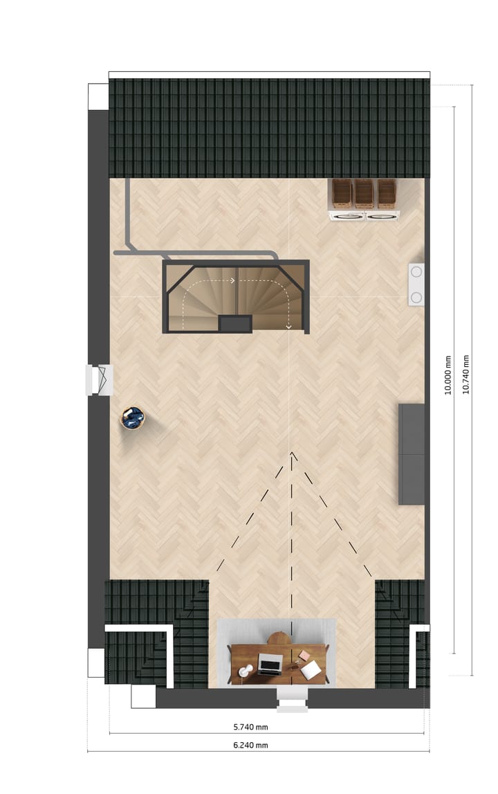 Foto 5 van De Maten fase 3 - Tweelinck (Bouwnr. 24)