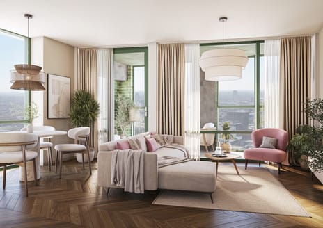 Foto van Hoekappartement F14 Portiekflat