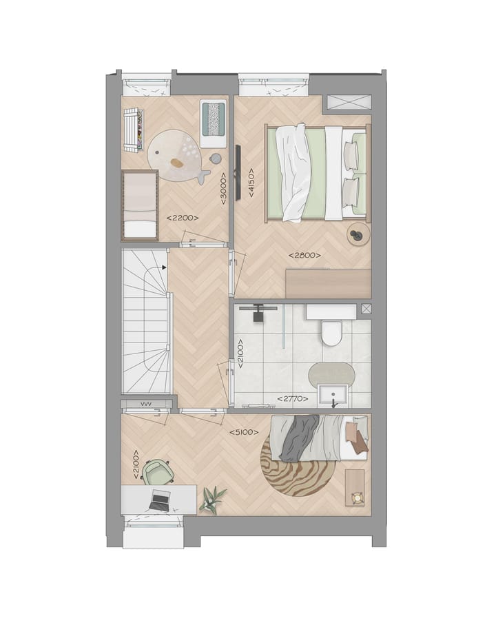 Photo 8 of Tussenhuis B1 (Bouwnr. 194)