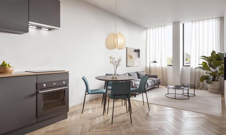 Foto 4 van 1 slaapkamer appartement (Bouwnr. B1.8)