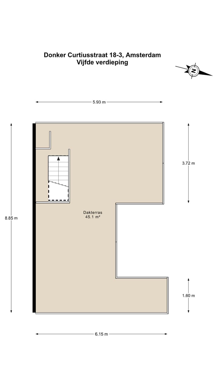 Foto 44 van Donker Curtiusstraat 18-3