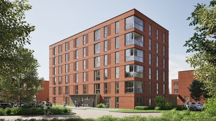 Image of 3-kamer appartementen Apartment with shared street entrance