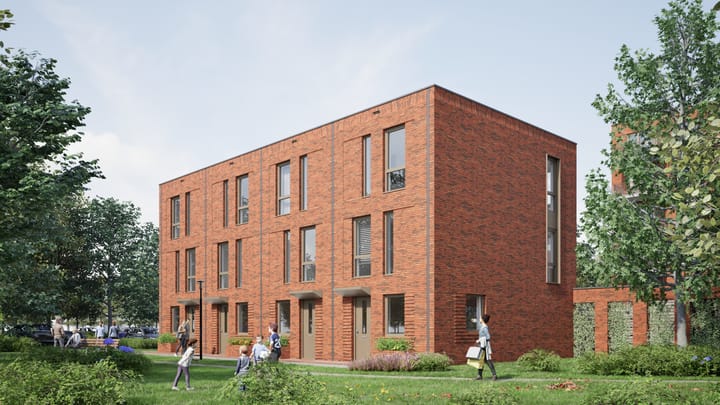 Image of Eengezinswoningen - tussen Row house