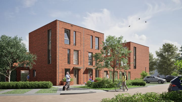 Image of Eengezinswoningen - twee onder een kap Double house