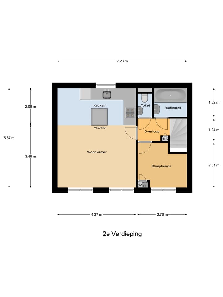 Foto 24 van Korte Noodgodsstraat 2-B